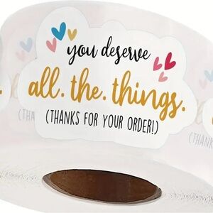 Thank You Stickers | Set of 50